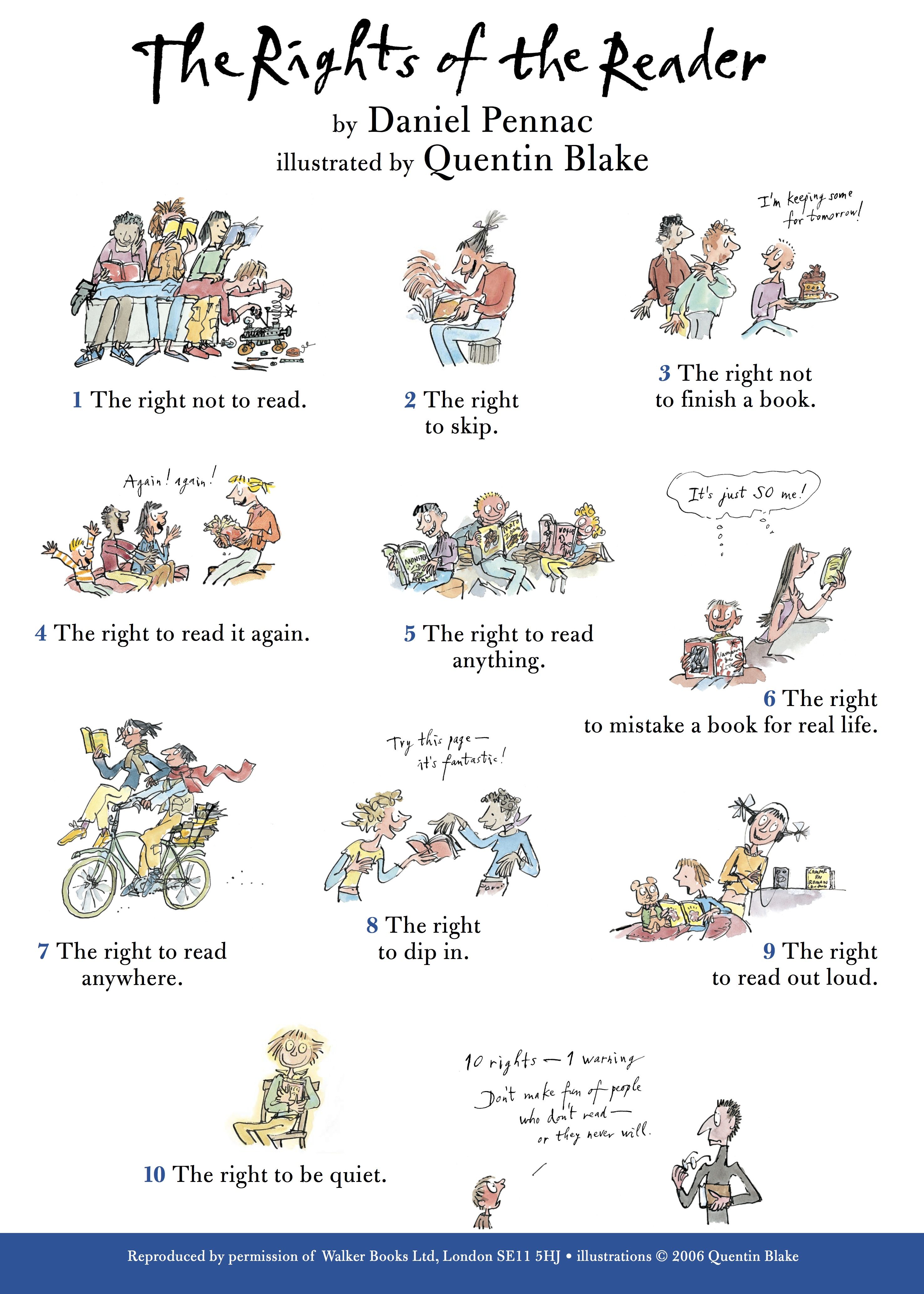 The rights of the reader